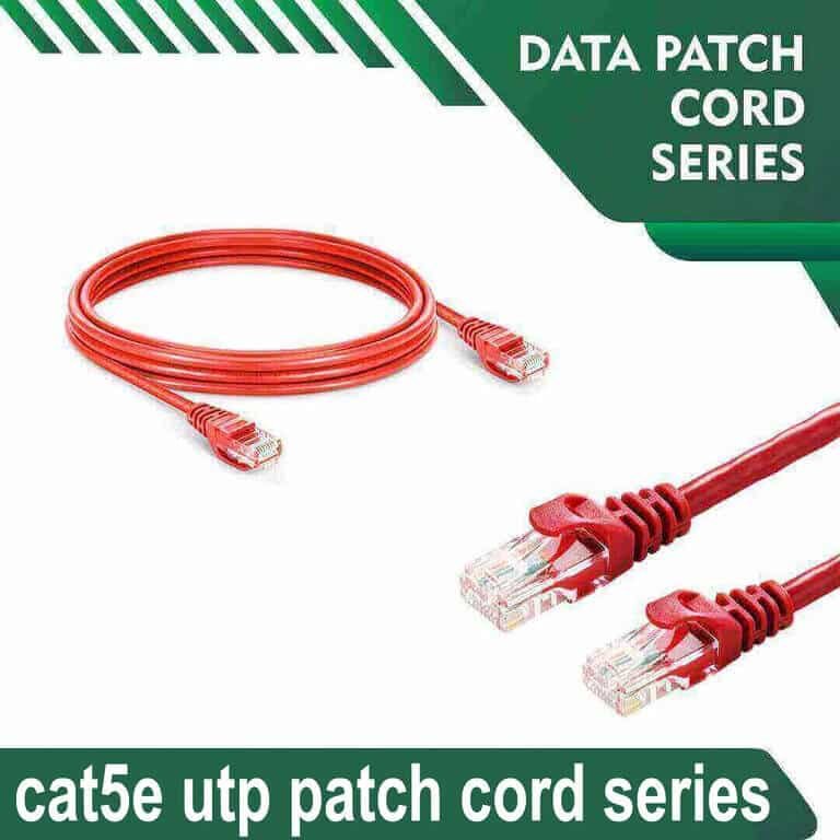Cat5e utp 5X4PBRXX Red Patch cord 24 awg Cat5e utp 5X4PMRXX Red Patch cord 24 awg 0.06cm-100 meter