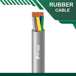 6 core Rubber cable 16 to 24 awg 305m