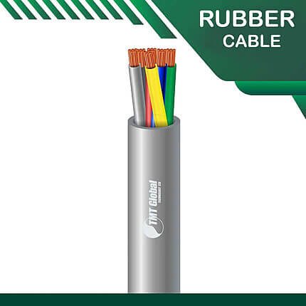 6 core Rubber cable 16 to 24 awg 305m