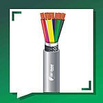 : 8 core control cable braid shielded PE outdoor 10 to 24 awg