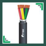 8 core Alarm cable braid shielded PE outdoor 16 to 24 awg