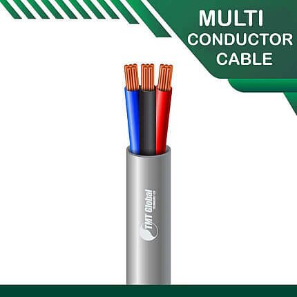 3 core Multi conductor cable 16 to 24 awg 305m