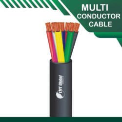 8 core Multi conductor cable outdoor 16 to 24 awg 305m