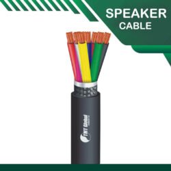 8 core Speaker cable braid shielded PE