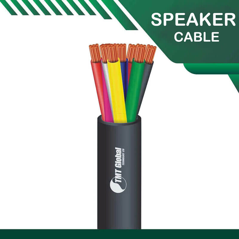 8 core Speaker cable outdoor 10 to 20 awg 305m 8 core Speaker cable braid shielded PE outdoor 10 to 20 awg 305m