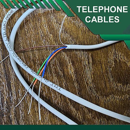 CAT3 UTP 24 AWG 2 Pair 4 core Telephone Cable