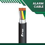 6 core Alarm cable shielded outdoor 16 to 24 awg 305m