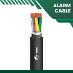 6 core Alarm cable braid shielded PE outdoor 16 to 24 awg 305m