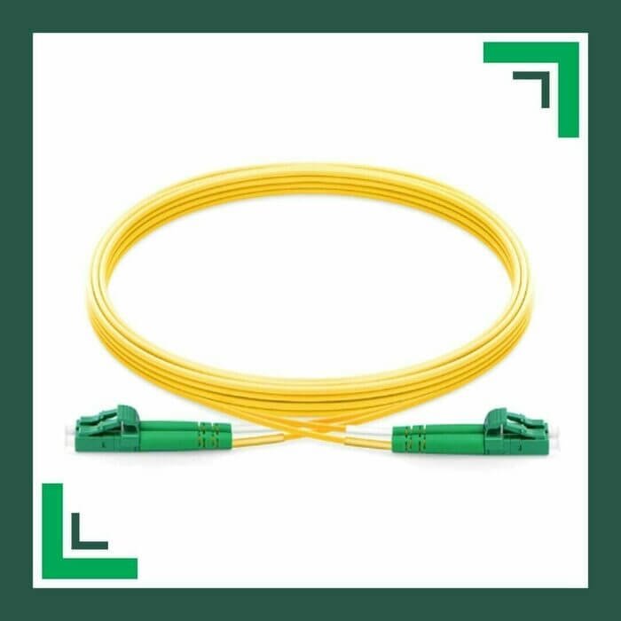 lc to lc apc duplex fiber patch cord lszh single mode 1-100 meter - Image 7