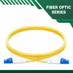 lc to lc upc duplex fiber patch cord lszh single mode 1-100 meter