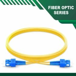 sc to sc upc duplex fiber patch cord lszh single mode 1-100 meter