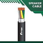 6 core Speaker cable shielded outdoor 10 to 20 awg 305m