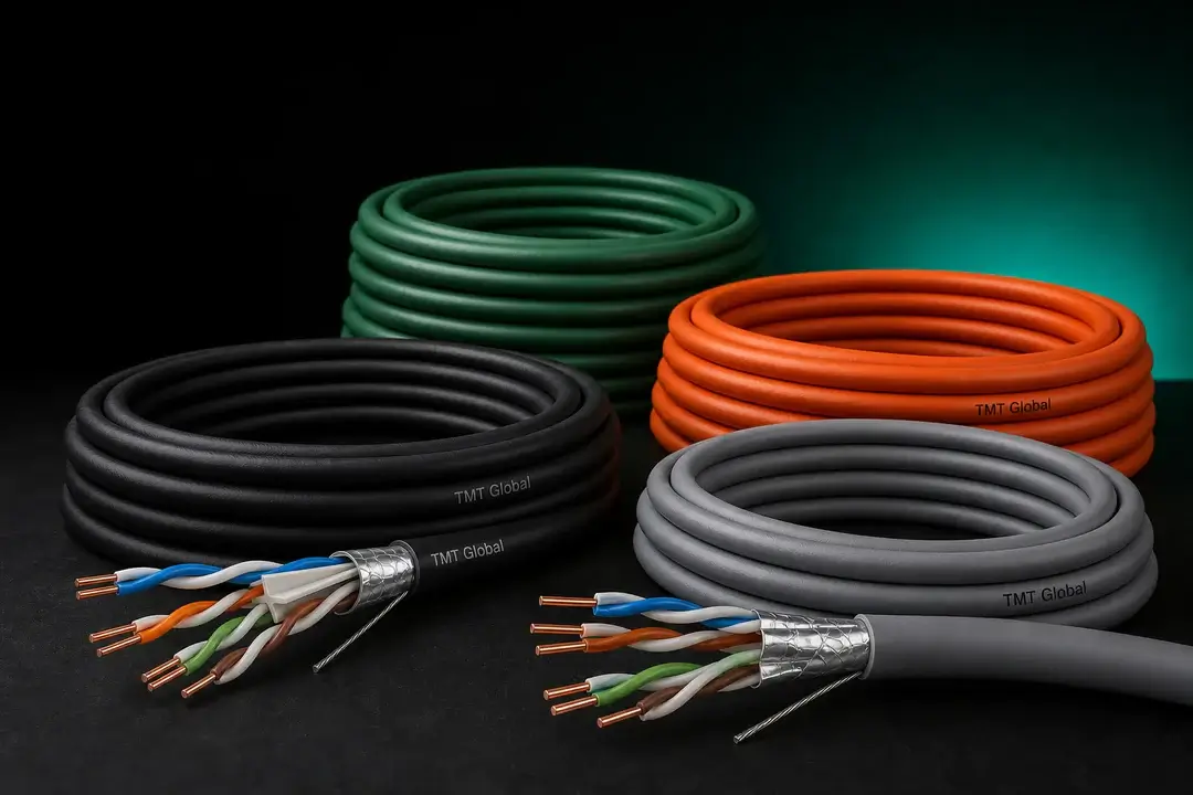 TMT Global CAT6A network cable range for structured cabling applications