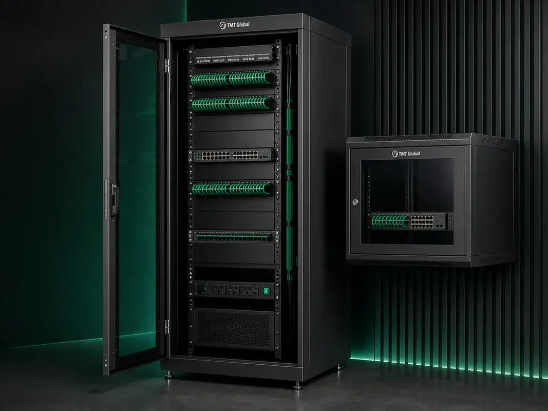 TMT Global cabinets and racks