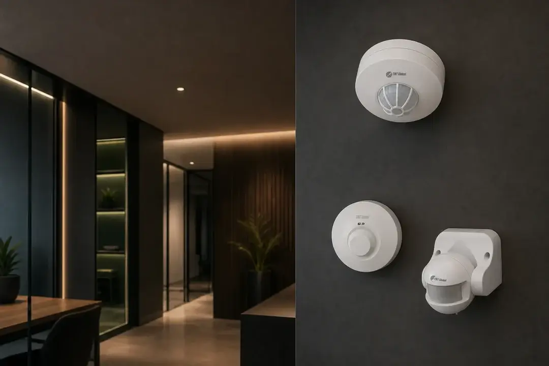 TMT Global PIR microwave occupancy sensors and lighting control products