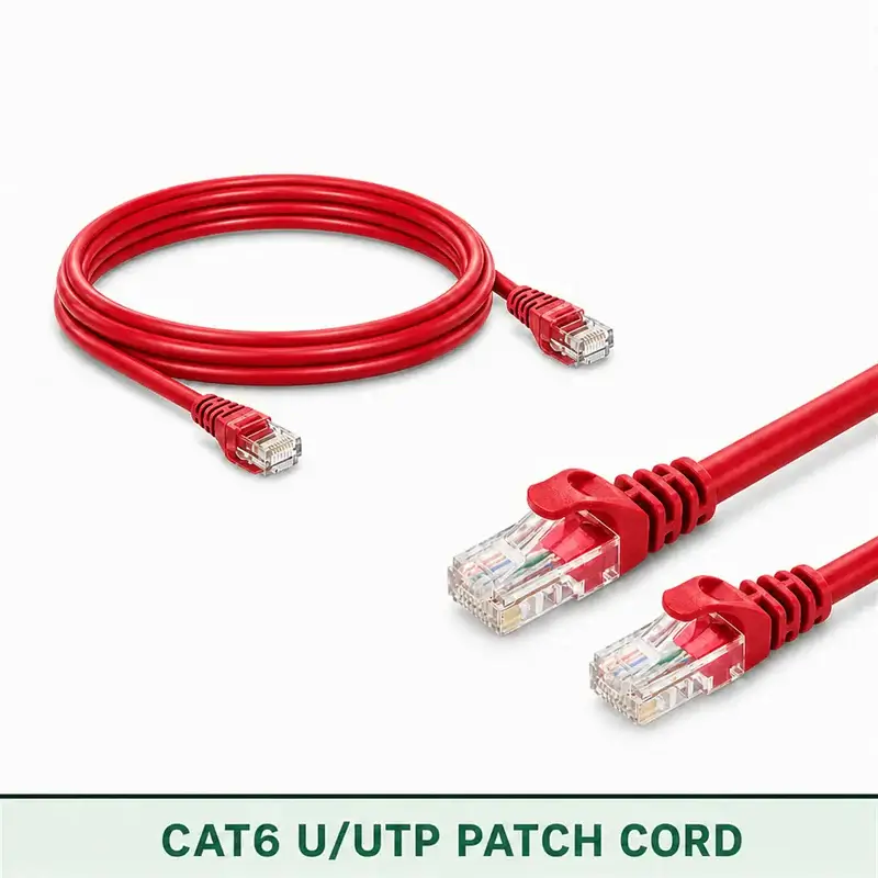 Cat6 U/UTP 6X4PBULXXX Series | 24 AWG Network Patch Cord