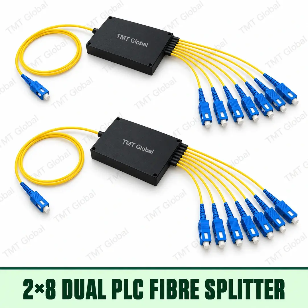69162-2x8-Dual-PLC-Splitter 2x8 dual PLC splitter, TMT Global