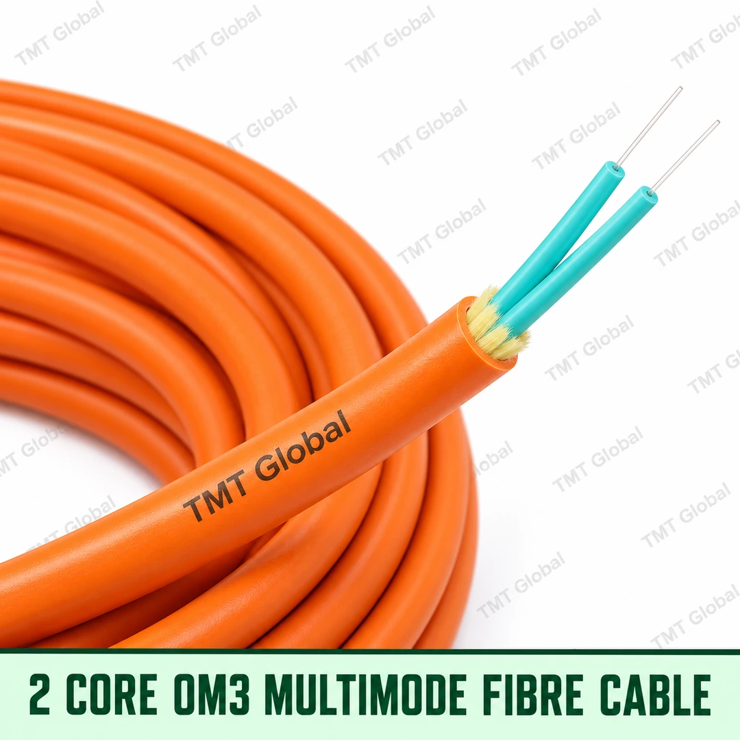69202-2-Core-OM3-Tight-Buffered-Multimode-Cable 2-core OM3 tight-buffered multimode fibre distribution cable, TMT Global