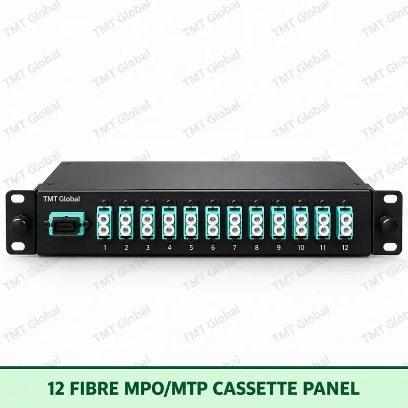12-fibre MPO/MTP cassette panel, TMT Global