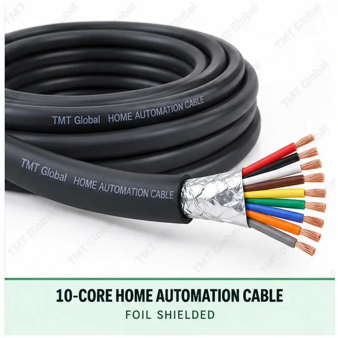 ELV & Automation 13 TMT Global 10-core foil-shielded home automation cable