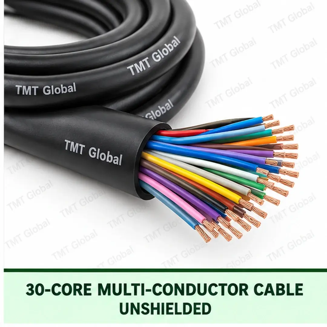 TMT-GLOBAL-MC-30C-U-30-Core-Unshielded-Multi-Conductor-Cable-1080x1080 TMT Global 30 core unshielded multi-conductor cable, with 30 individually insulated copper conductors.