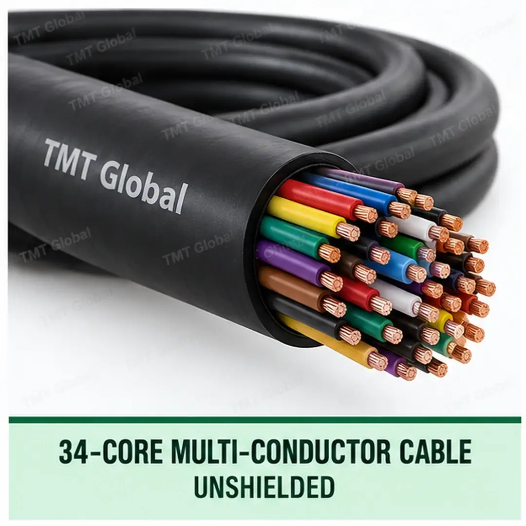 TMT-GLOBAL-MC-34C-U-34-Core-Unshielded-Multi-Conductor-Cable-1080x1080 TMT Global 34 core unshielded multi-conductor cable, with 34 individually insulated copper conductors.