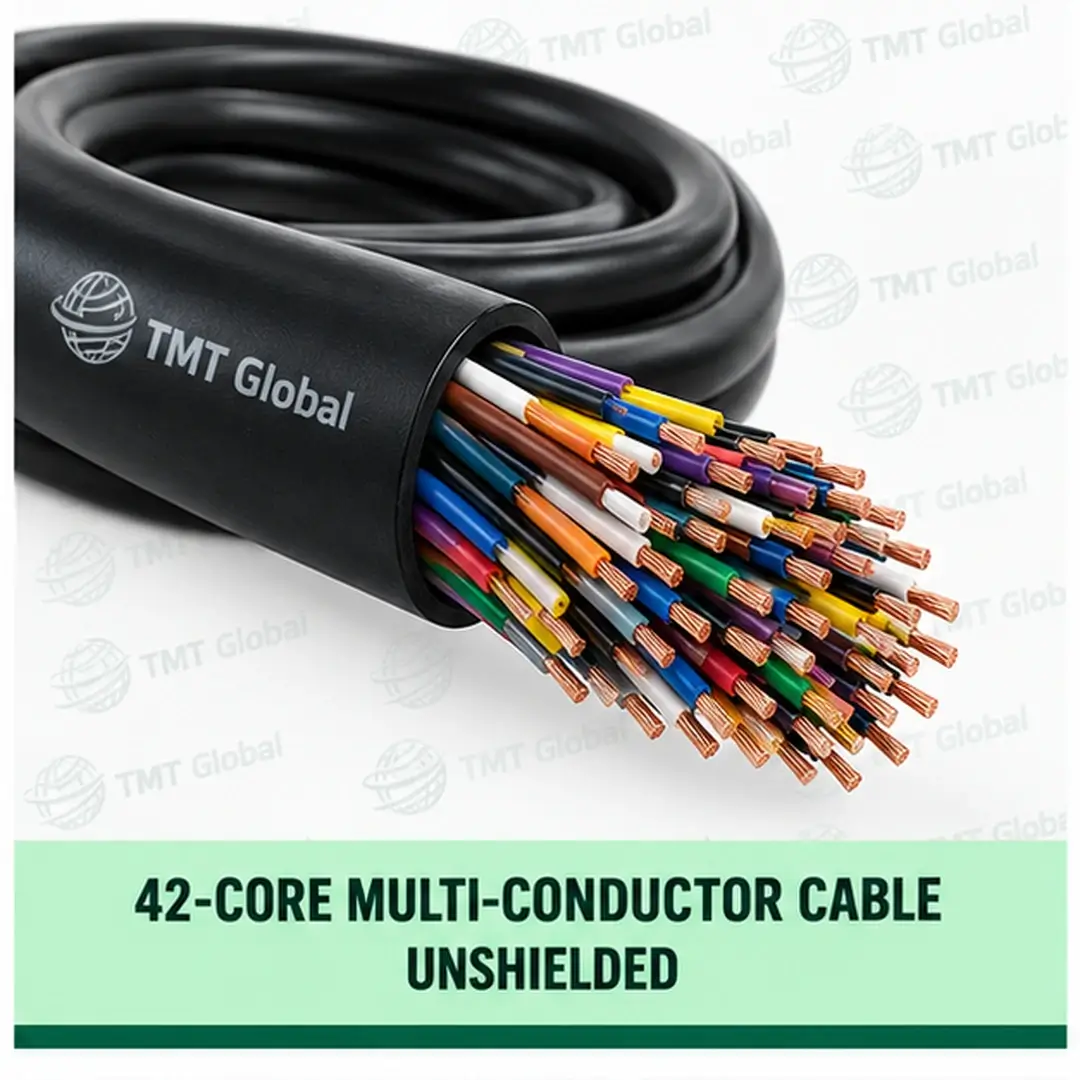 TMT-GLOBAL-MC-42C-U-42-Core-Unshielded-Multi-Conductor-Cable-1080x1080 TMT Global 42 core unshielded multi-conductor cable, with 42 individually insulated copper conductors.